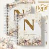 Agenda Floral Gold