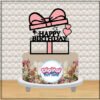 Arquivo de Corte Circular Happy Birthday N.1