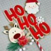 Papai Noel Ho Ho Ho Arquivo de Corte